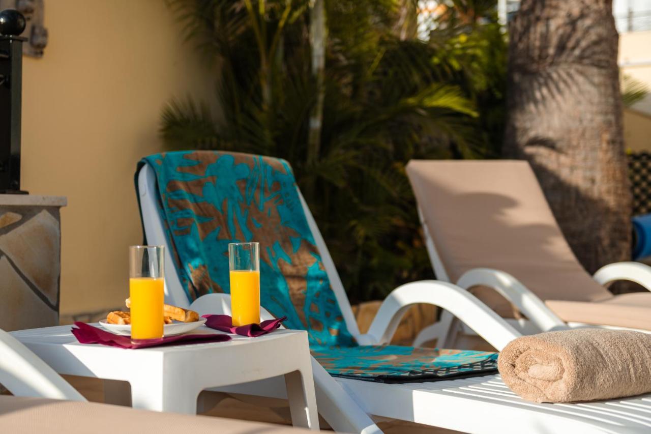 Villa Faya On The First Ocean Line With New Heated Pool Los Cristianos  Dış mekan fotoğraf