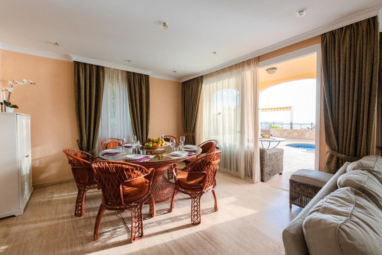 Villa Faya On The First Ocean Line With New Heated Pool Los Cristianos  Dış mekan fotoğraf